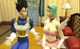 Dragon ball sexo vegeta fodendo sua esposa peituda bulma